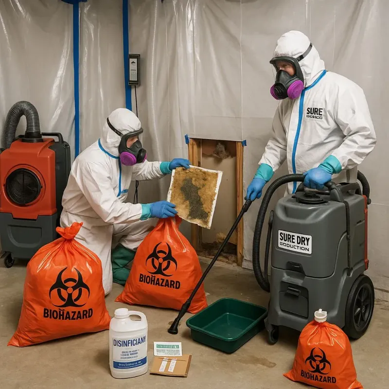 Contaminated Water Handling Protocols process in Vermilion County, IL