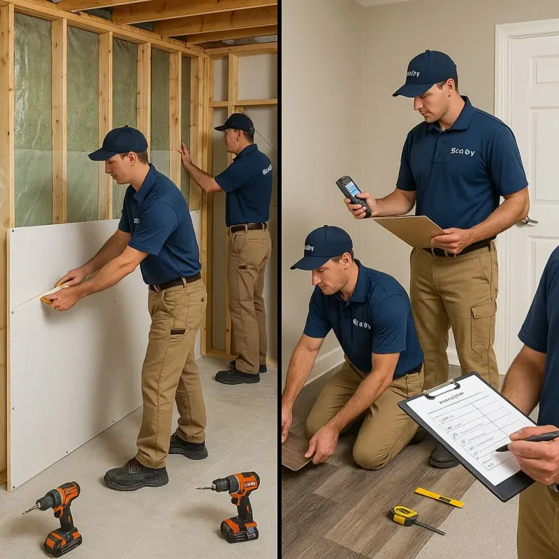 Repairs and Reconstruction process in Vermilion County, IL